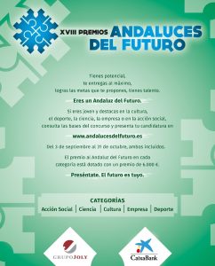 XVIII Premios Andaluces del Futuro [3 septiembre-31 octubre]